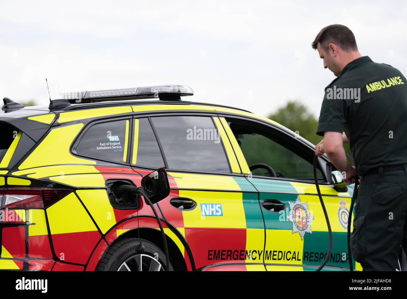 Skoda ambulance vehicles hi-res stock photography and images - Alamy