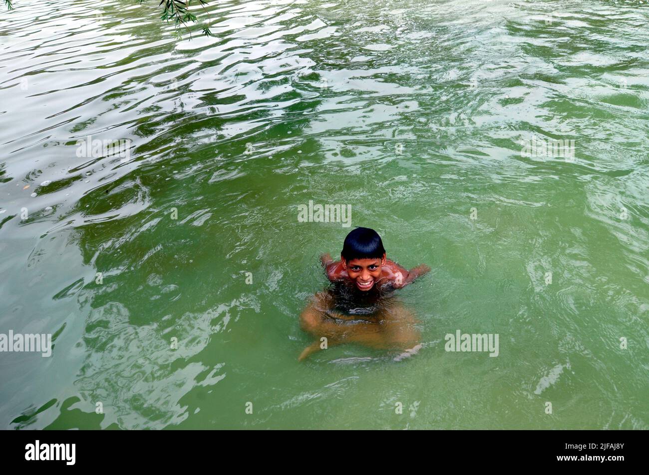 New Delhi, New Delhi, India. 1st July, 2022. Children having fun in the ...