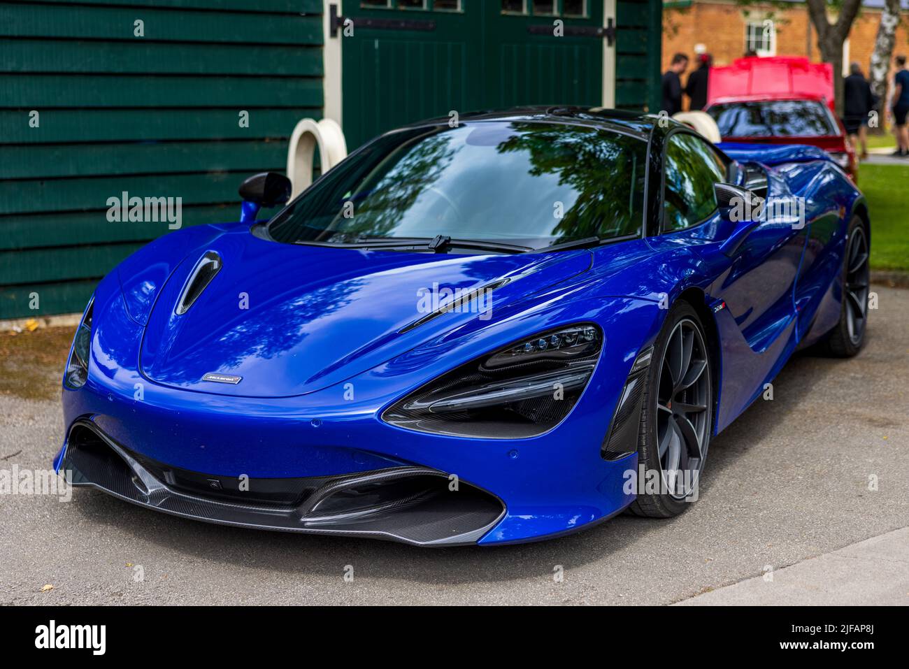 McLaren 720S, on display at the June Scramble held at the Bicester