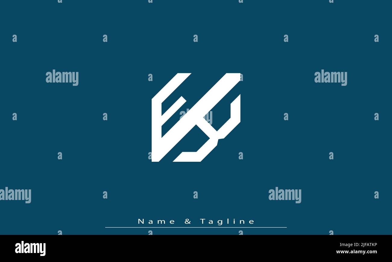 Alphabet letters Initials Monogram logo EK , KE Stock Vector