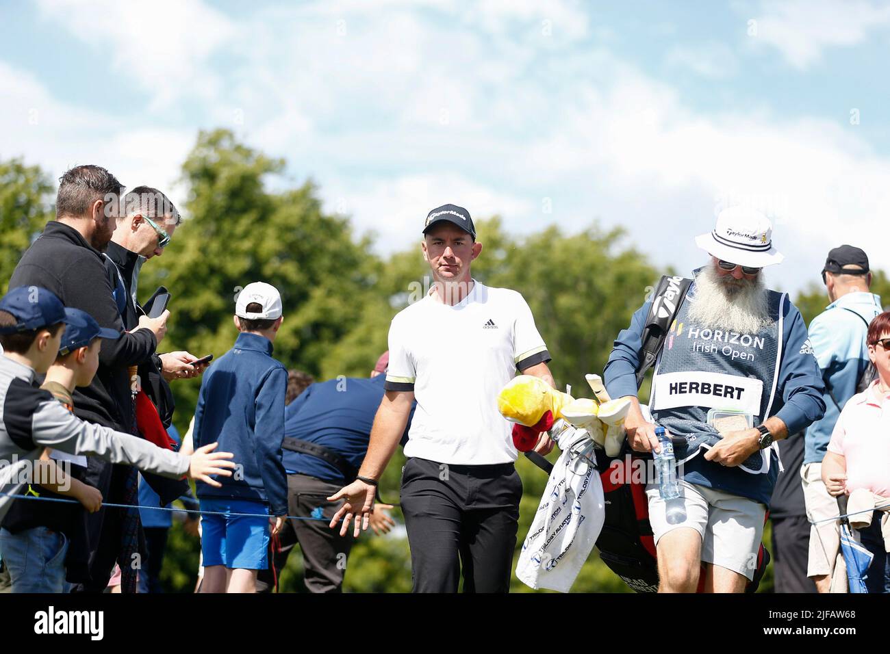 Lucas Herbert keeps leading at the Irish Open