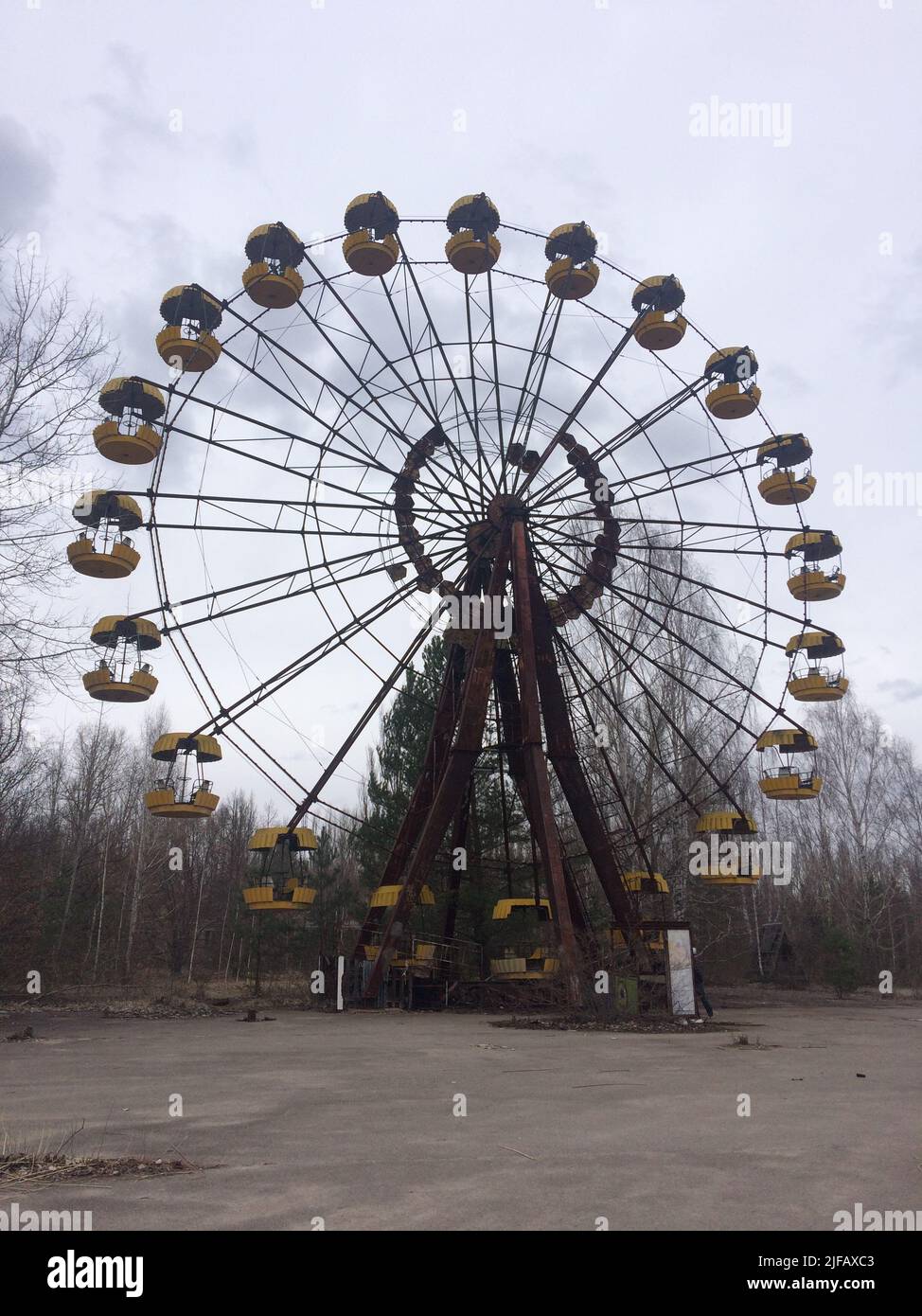 After Chenobyl Disaster, Pripyat Stock Photo