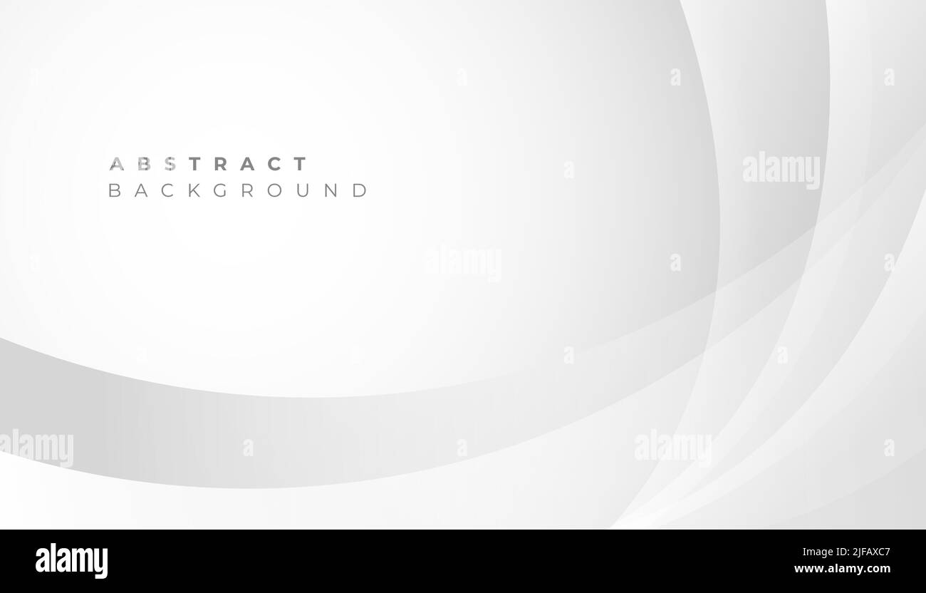 Minimal geometric white background with dynamic shapes composition ...