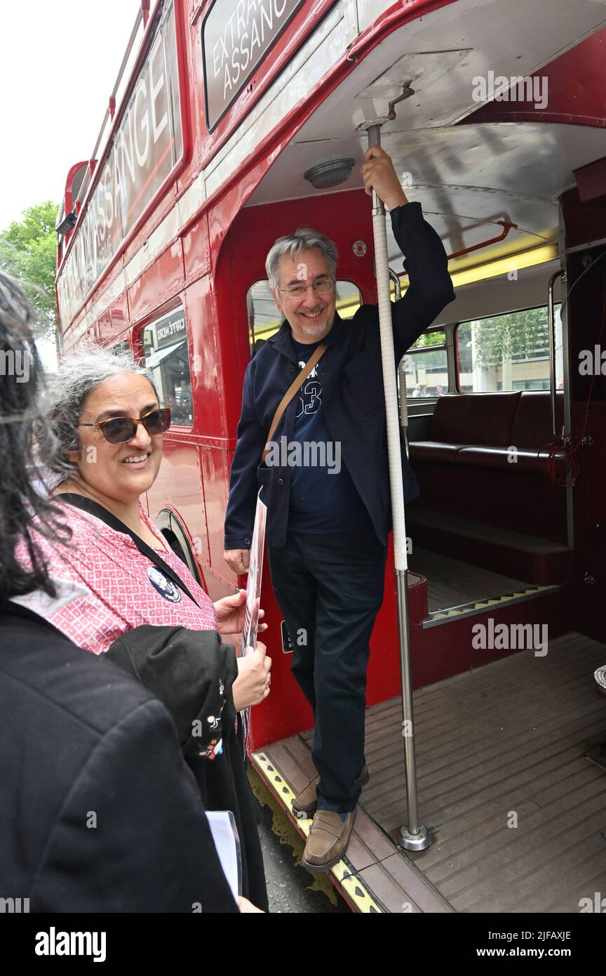 London, UK. July 1st 2022: John Rees is a British political activist ...