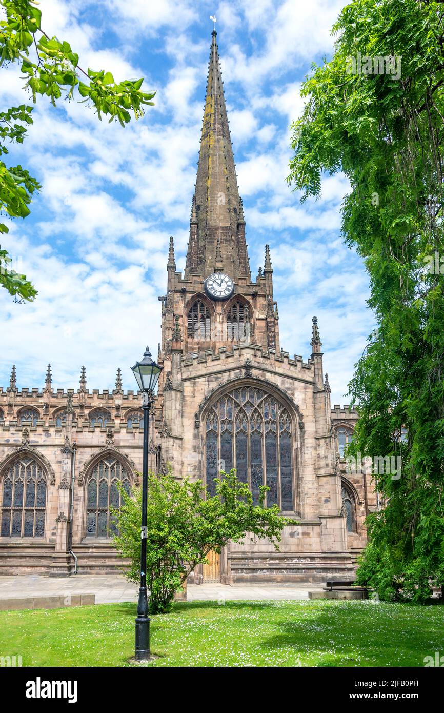 Rotherham Minster, Church Street, Rotherham, South Yorkshire, England, United Kingdom Stock Photo