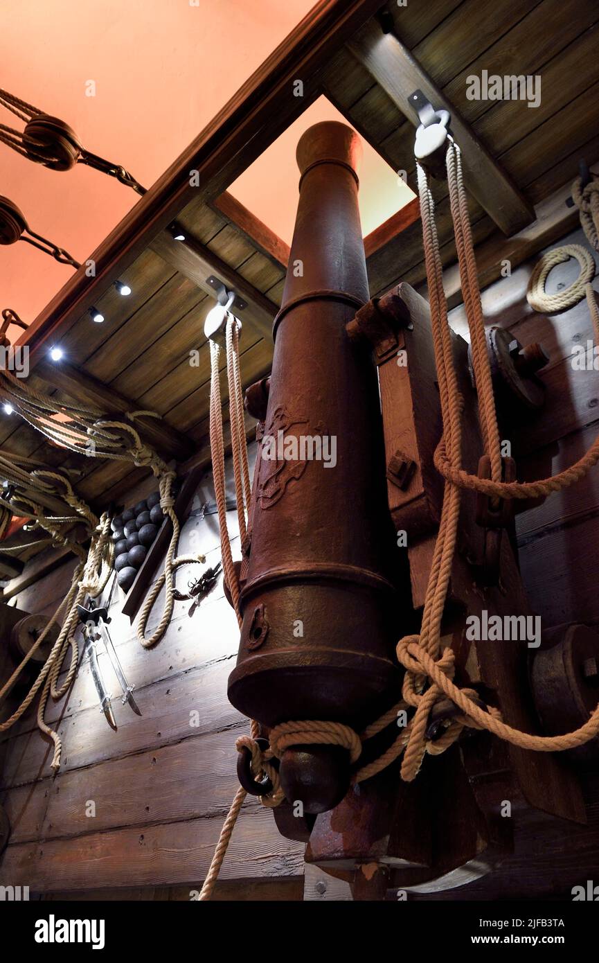 France, Var, SaintTropez, 16th century citadel, Museum of St. Tropez