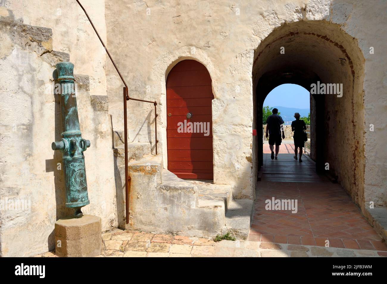 France, Var, SaintTropez, 16th century citadel which houses the