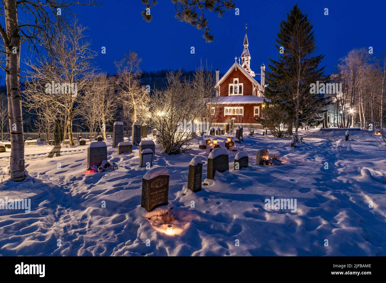 Neiden church hi-res stock photography and images - Alamy