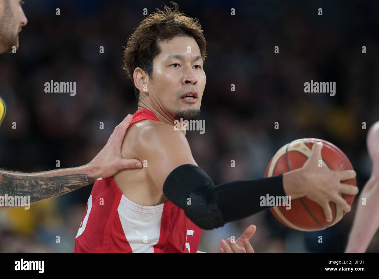 Daichi Taniguchi of Japan Basketball team in action during the FIBA