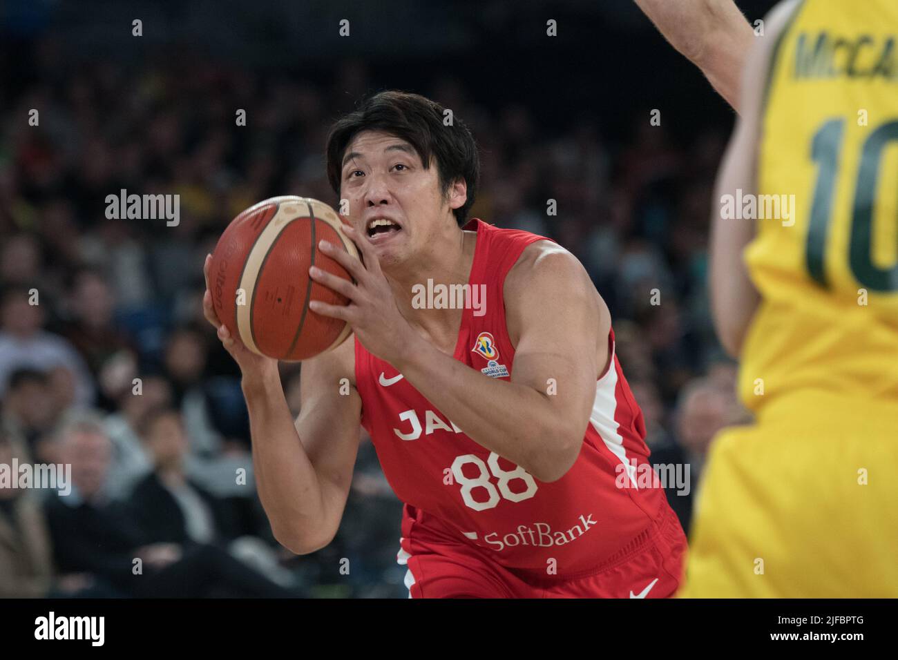 Tenketsu Harimoto of Japan Basketball team in action during the FIBA