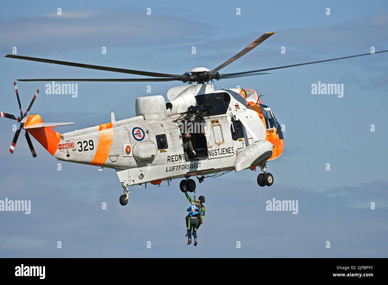Westland Sea King Mk 43B rescue helicopter from Royal Norwegian Air