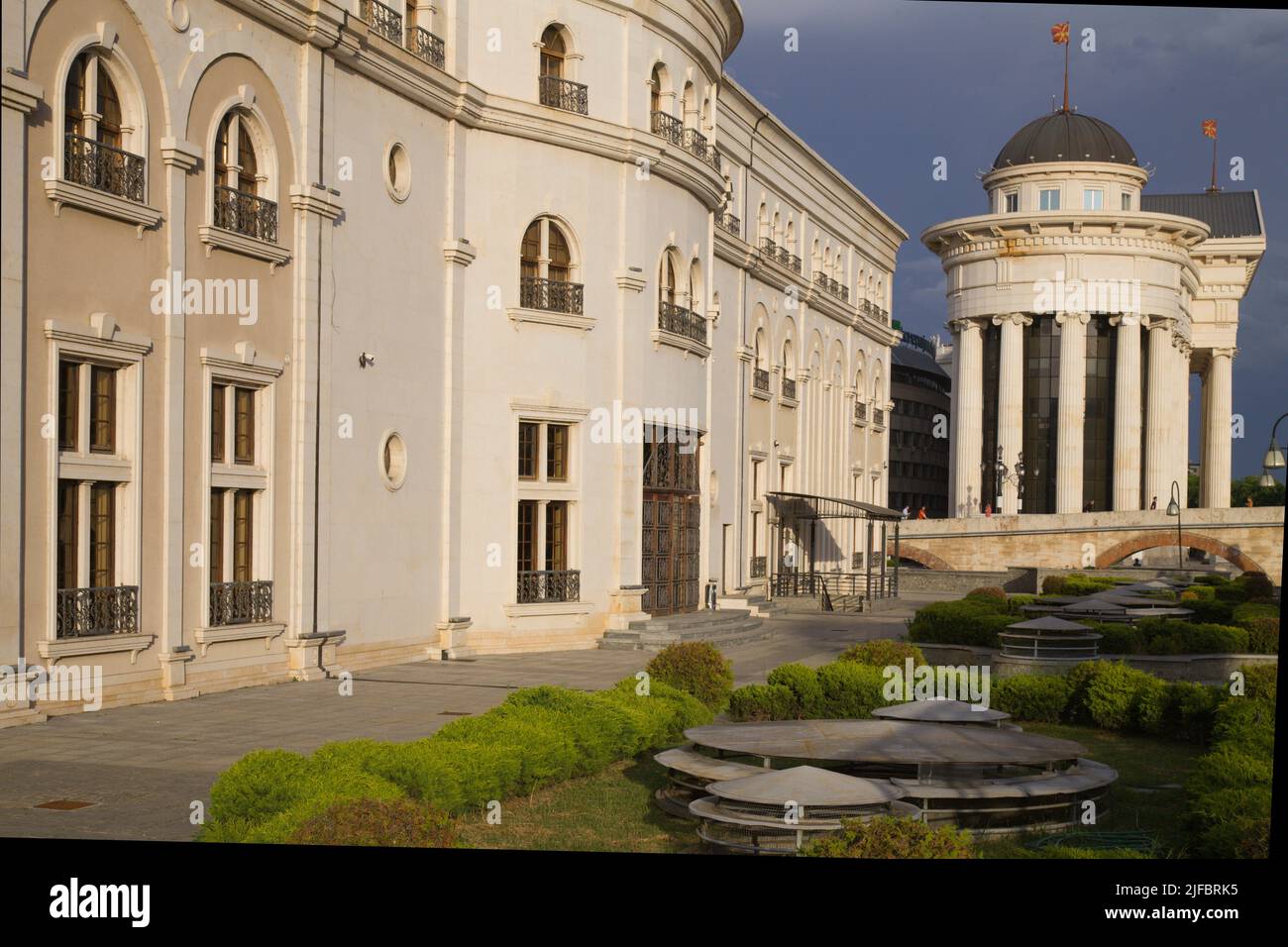 North Macedonia, Skopje, Macedonian Struggle Museum, Archeological ...