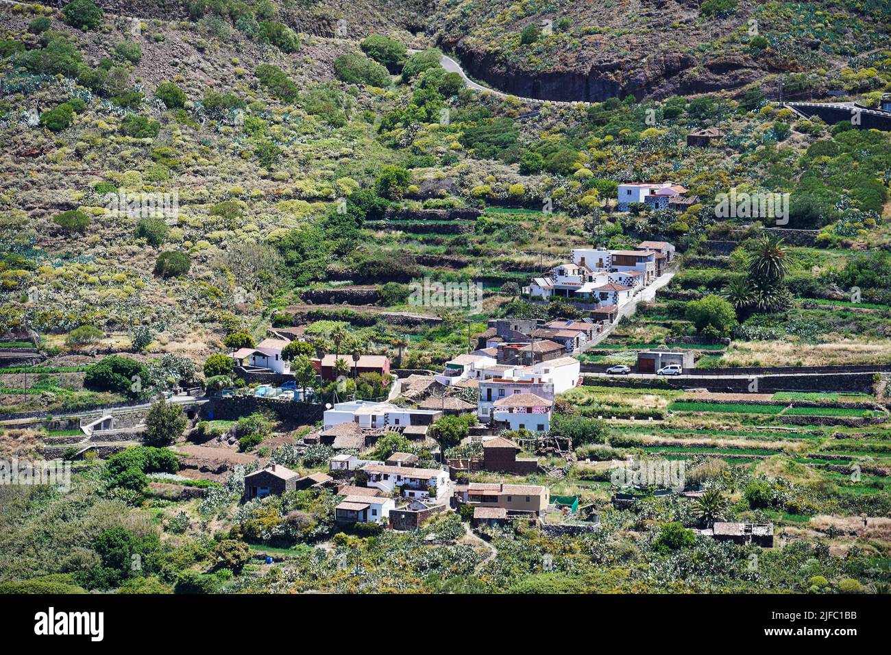 Teno Rural Park , Tenerife, Spain, Europe Stock Photo
