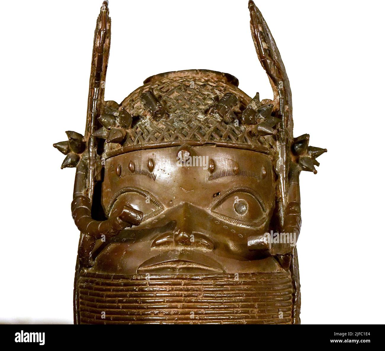 Berlin, Germany. 01st July, 2022. The Benin bronzes on the verge of