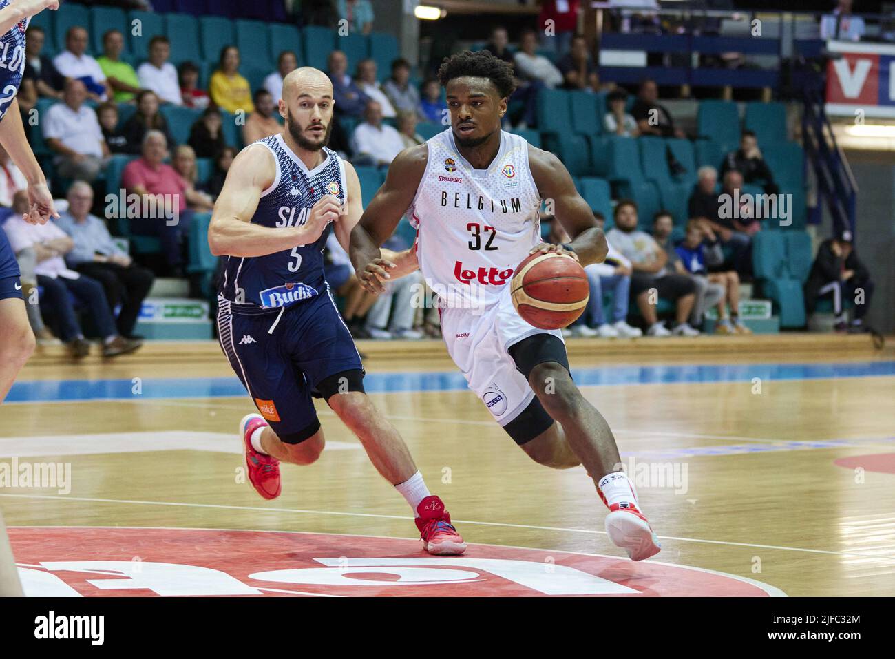 Retin OBASOHAN (32) Of Belgium During The FIBA Basketball World Cup ...