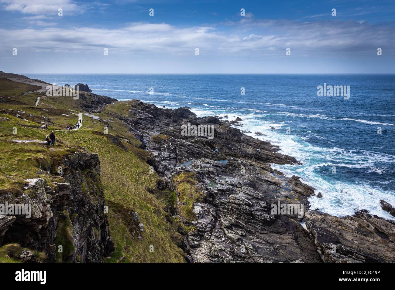 Malin Head, Ireland Stock Photo