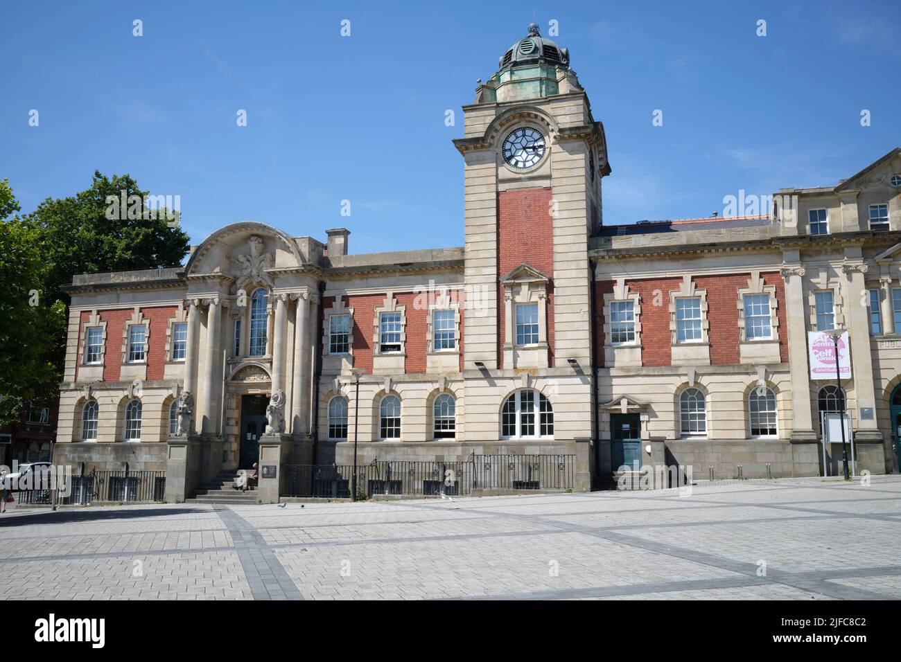King Square Barry Town Centre South Wales UK Stock Photo