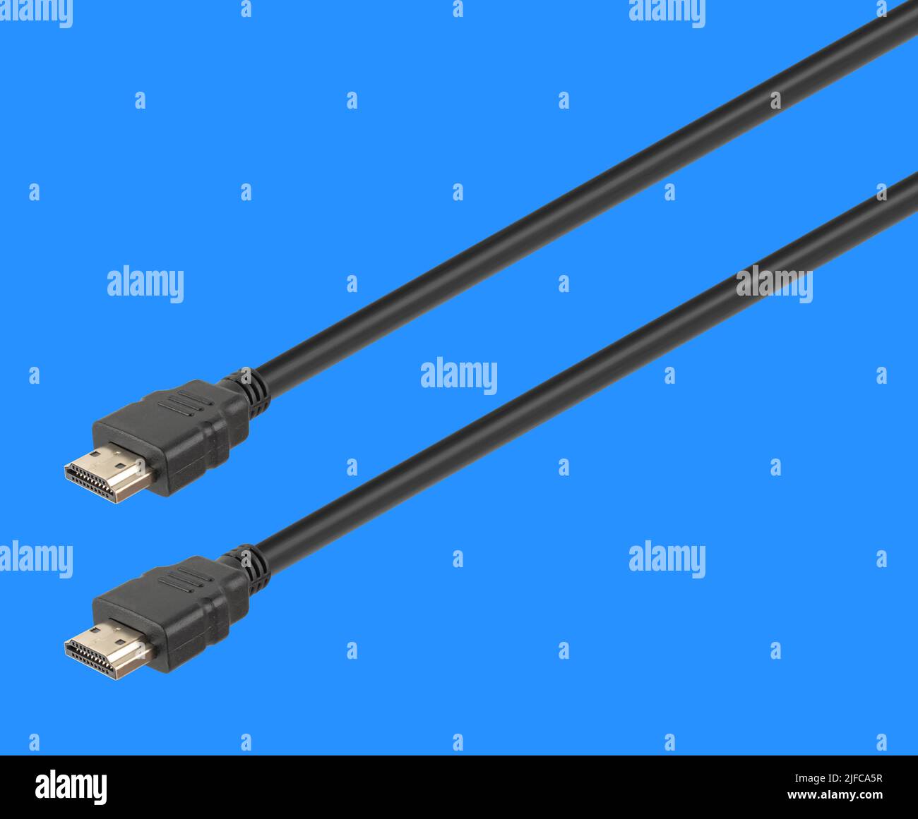 HDMI connector with cable isolated on white background Stock Photo Alamy