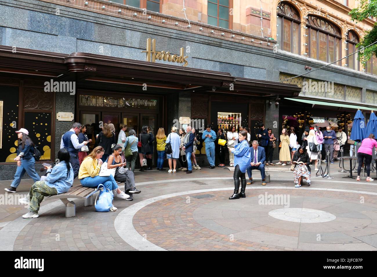 Harrods Limited is a department store located on Brompton Road in
