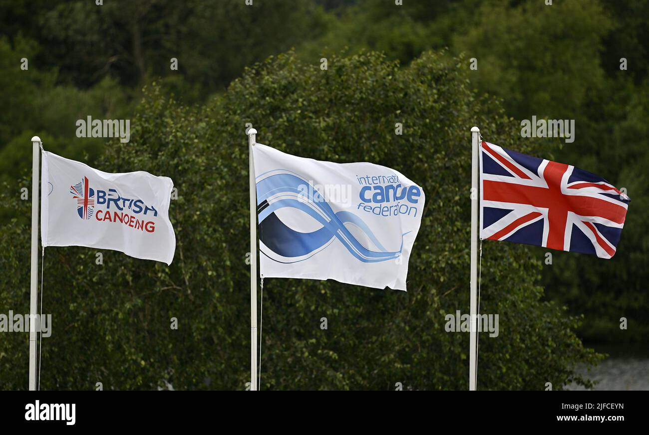 Nottingham, UK. 01st July, 2022. The ICF 2022 canoe freestyle World