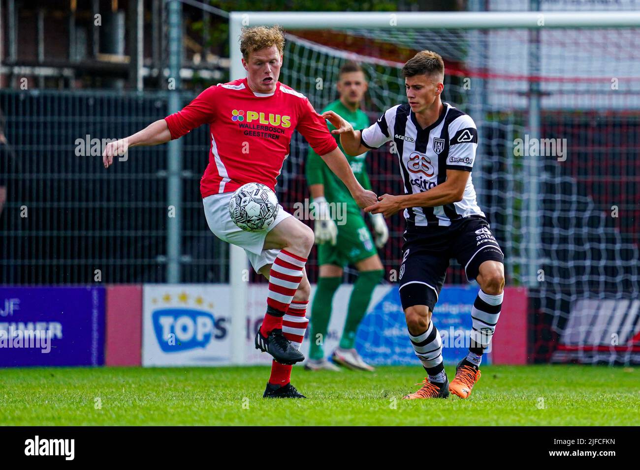Manderveen, Netherlands. 01st July, 2022. MANDERVEEN, NETHERLANDS - JULY 1: Mateo Les of Heracles Almelo during the Friendly match between Regioselectie Manderveen and Heracles Almelo at Sportpark de Samenwerking on July 1, 2022 in Manderveen, Netherlands (Photo by Rene Nijhuis/Orange Pictures) Credit: Orange Pics BV/Alamy Live News Stock Photo
