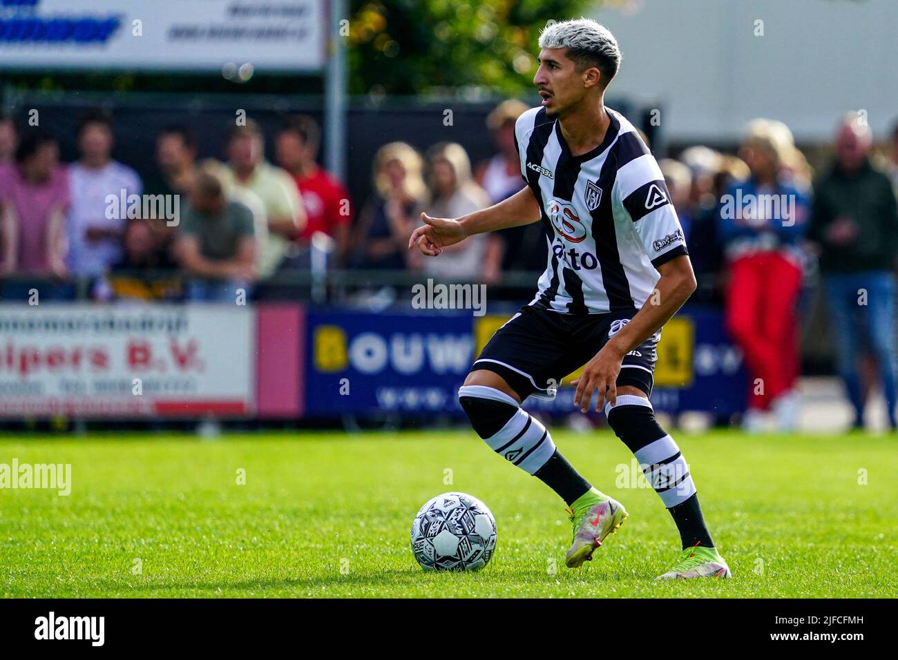 Manderveen, Netherlands. 01st July, 2022. MANDERVEEN, NETHERLANDS - JULY 1: Anas Ouahim of Heracles Almelo during the Friendly match between Regioselectie Manderveen and Heracles Almelo at Sportpark de Samenwerking on July 1, 2022 in Manderveen, Netherlands (Photo by Rene Nijhuis/Orange Pictures) Credit: Orange Pics BV/Alamy Live News Stock Photo