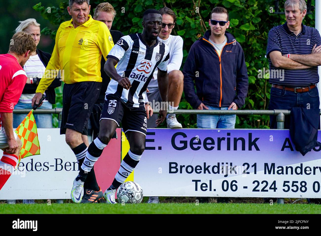 Manderveen, Netherlands. 01st July, 2022. MANDERVEEN, NETHERLANDS - JULY 1: Robin Polley of Heracles Almelo during the Friendly match between Regioselectie Manderveen and Heracles Almelo at Sportpark de Samenwerking on July 1, 2022 in Manderveen, Netherlands (Photo by Rene Nijhuis/Orange Pictures) Credit: Orange Pics BV/Alamy Live News Stock Photo