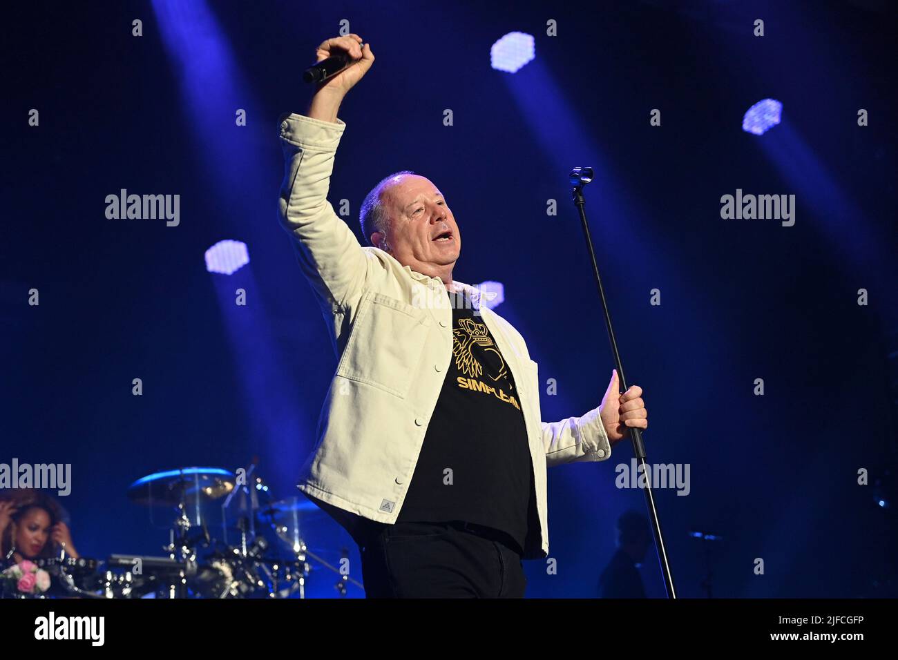 Jim kerr simple minds hi-res stock photography and images - Alamy