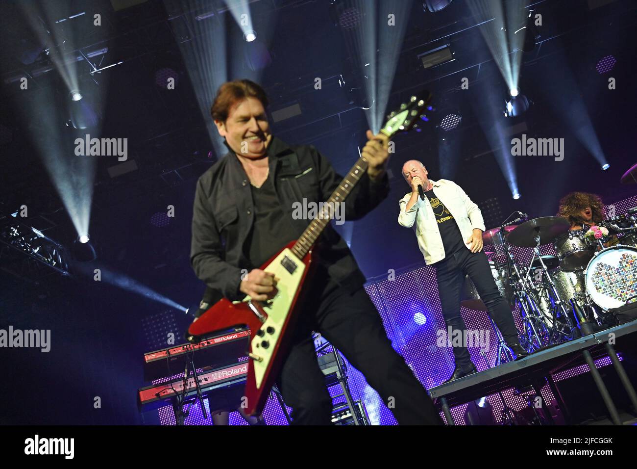 Munich, Germany. 01st July, 2022. CHARLIE BURCHILL (guitarist), hi:Jim