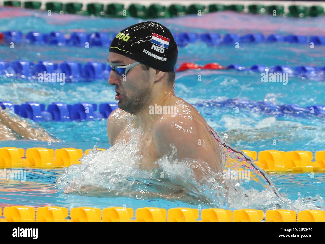 Arno Kamminga of Nederland Heat 200 M Breaststroke Women during the 19th  FINA World Championships Budapest 2022, Swimming event on June 22 2022 in  Budapest, Hungary - Photo Laurent Lairys / DPPI Stock Photo - Alamy
