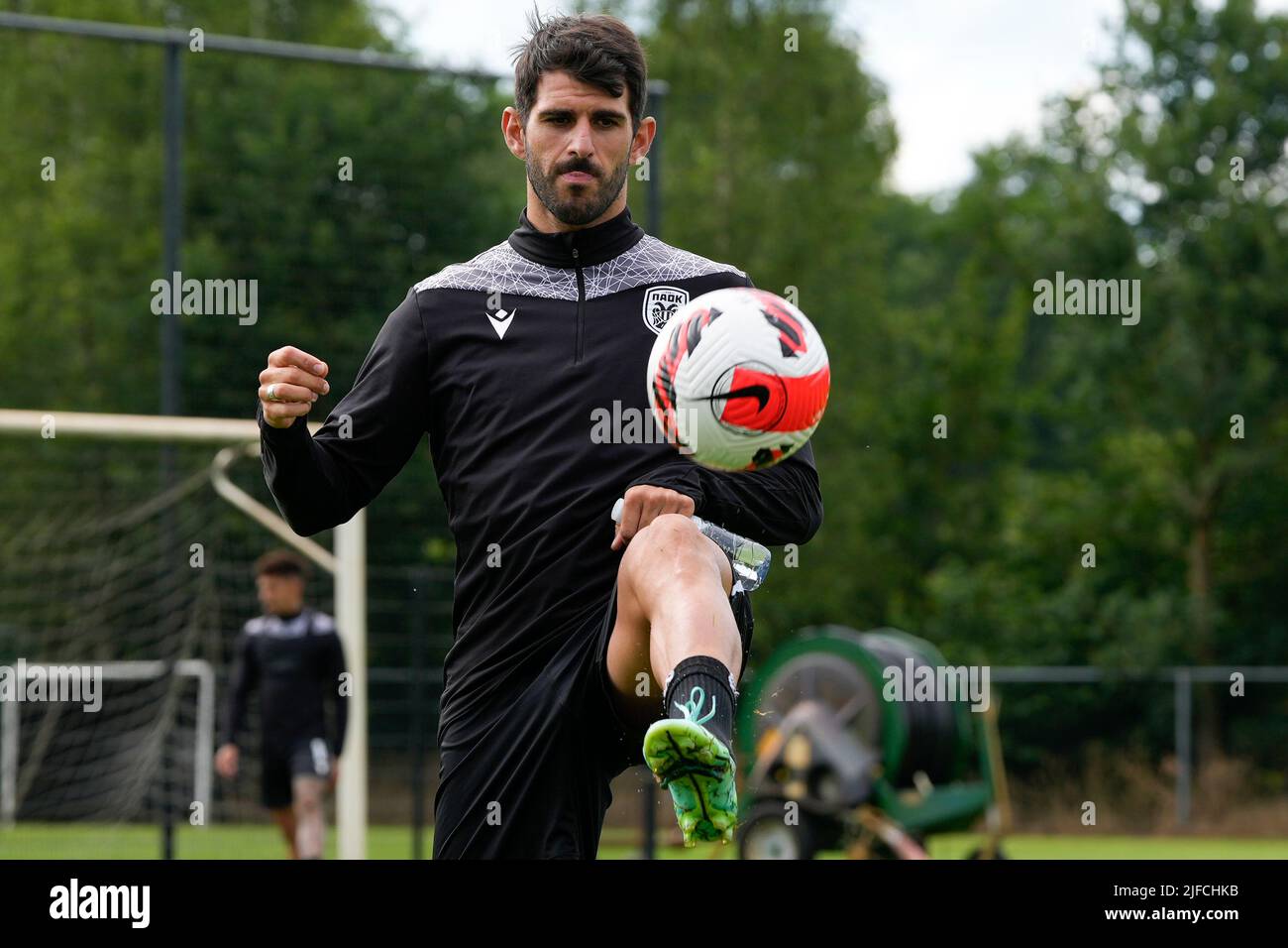 Wenum Wiesel, Netherlands. 01st July, 2022. WENUM-WIESEL, NETHERLANDS - JULY 1: Nelson Miguel Castro Oliveira of PAOK Saloniki during a Training Session of PAOK Saloniki at Sportpark Wiesel on July 1, 2022 in Wenum-Wiesel, Netherlands (Photo by Patrick Goosen/Orange Pictures) Credit: Orange Pics BV/Alamy Live News Stock Photo
