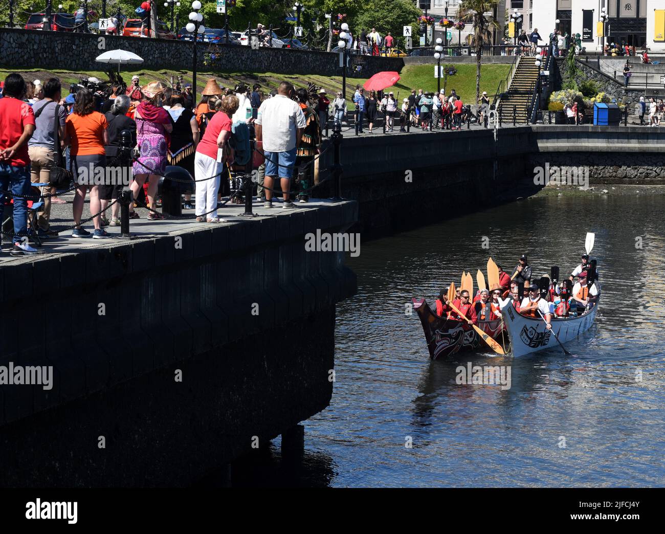 Canada day celebrations hi-res stock photography and images - Alamy