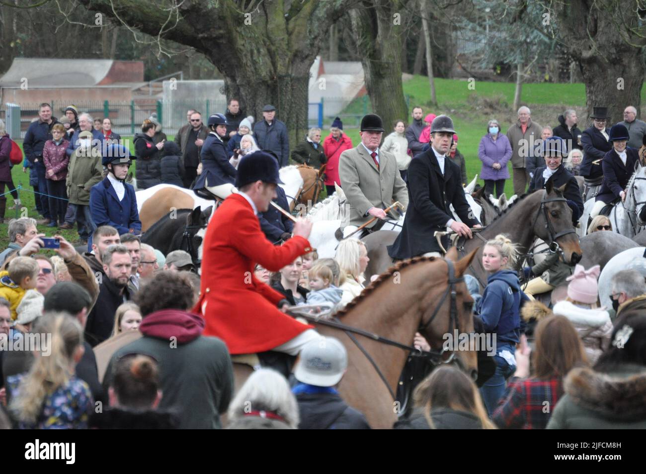 Melton mowbray town estate hunt hires stock photography and images Alamy