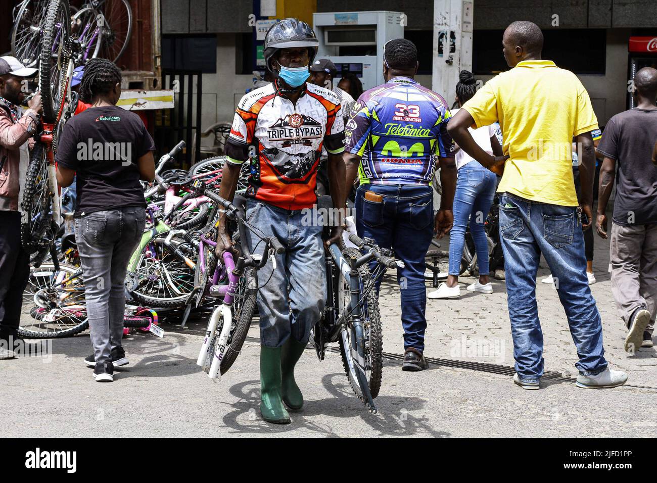 Nakuru Town. Bicycles 