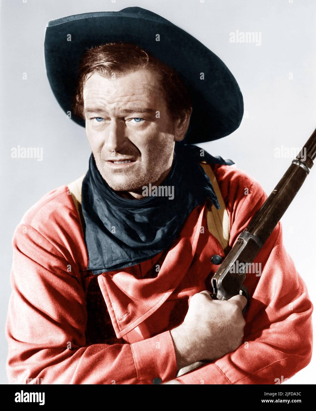 JOHN WAYNE in THE SEARCHERS (1956), directed by JOHN FORD. Credit: WARNER BROTHERS / Album Stock Photo