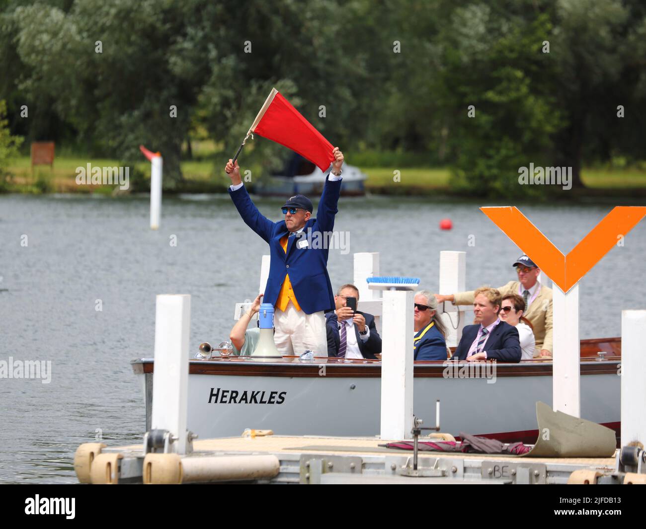 HenleyonThames, Oxfordshire, UK. 1st July 2022. Henley Royal Regatta