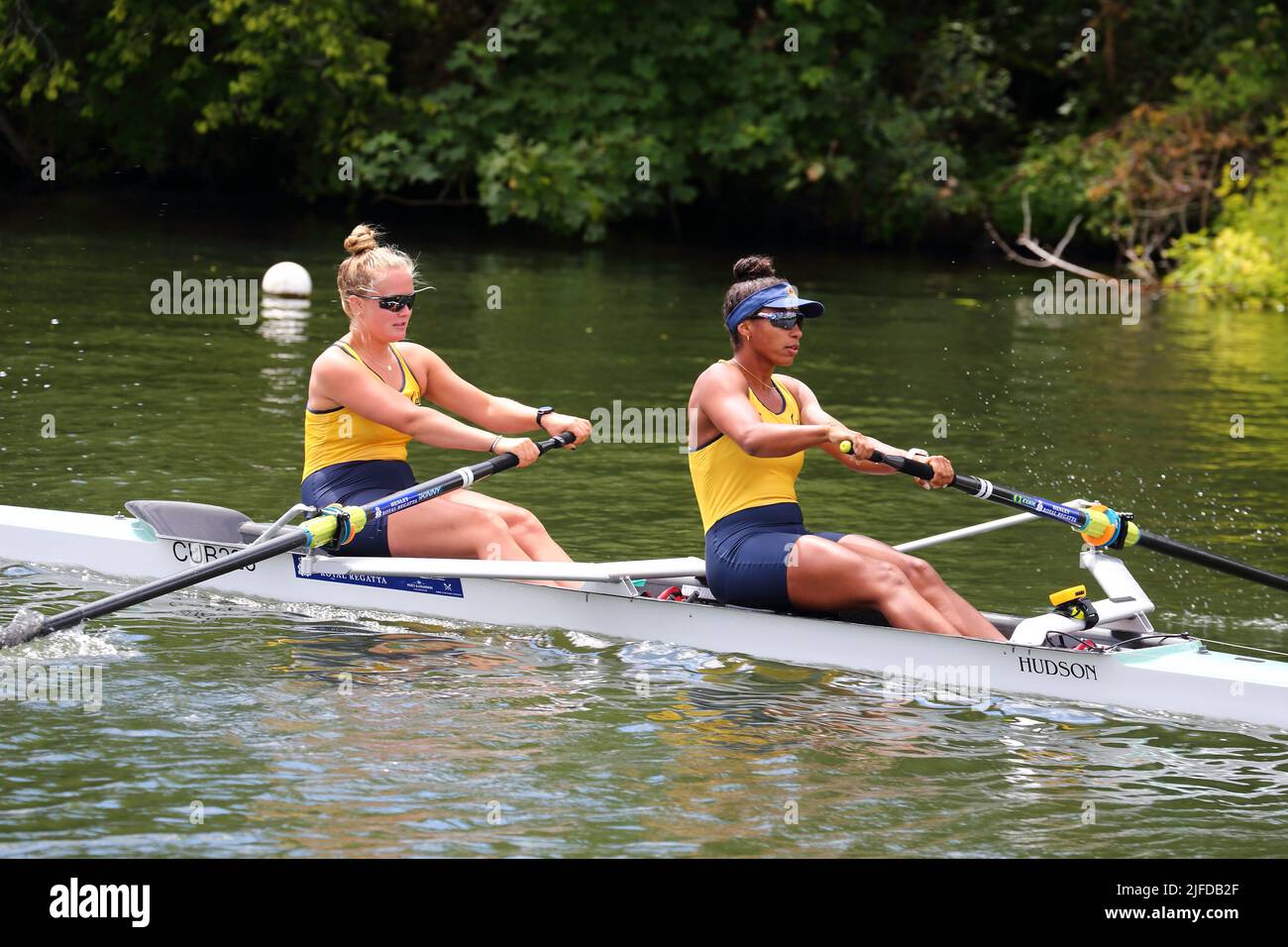 HenleyonThames, Oxfordshire, UK. 1st July 2022. Henley Royal Regatta