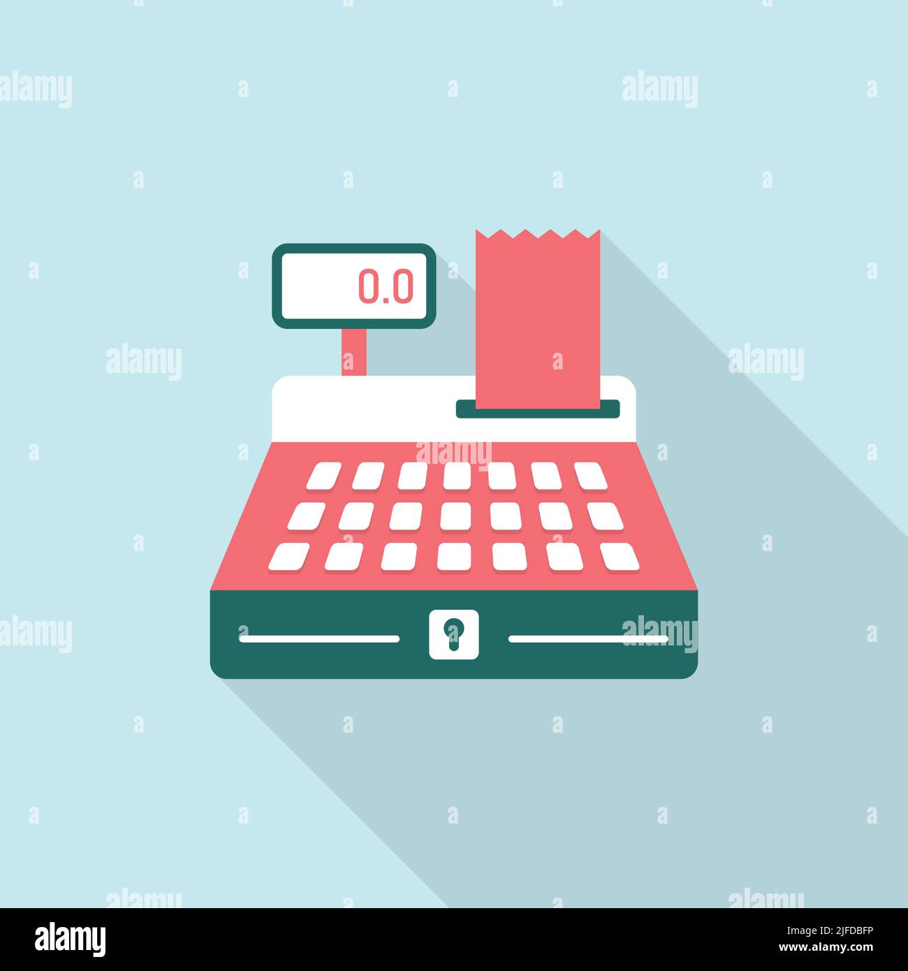 Cash machine icon in flat style. Electronic payment vector illustration ...