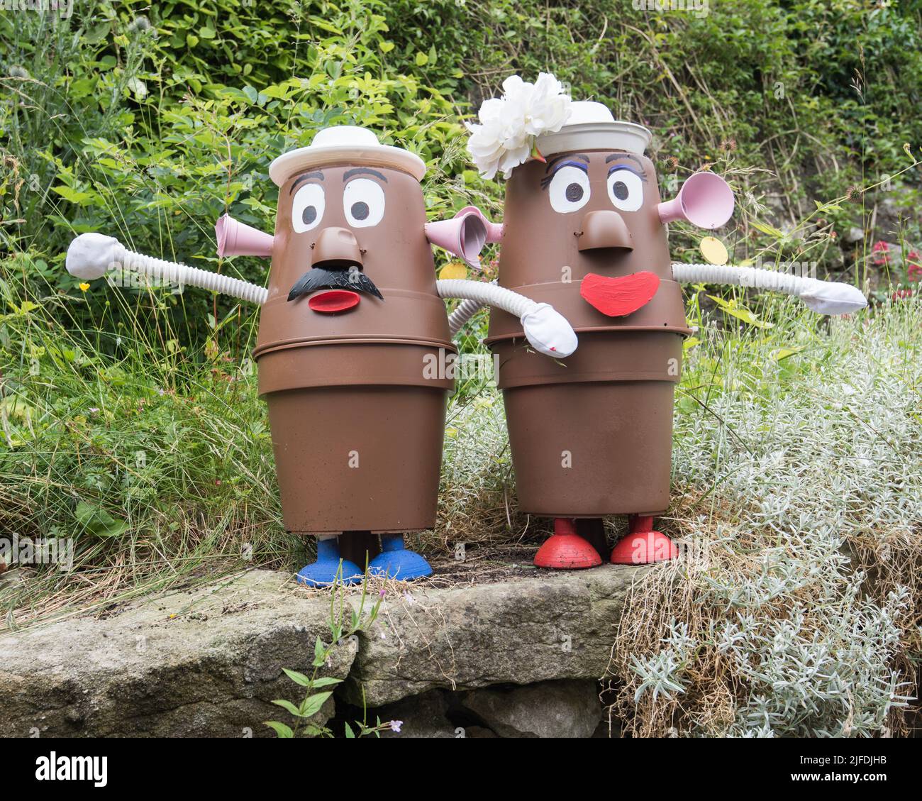 Settle Flowerpot Festival 2022 Stock Photo Alamy