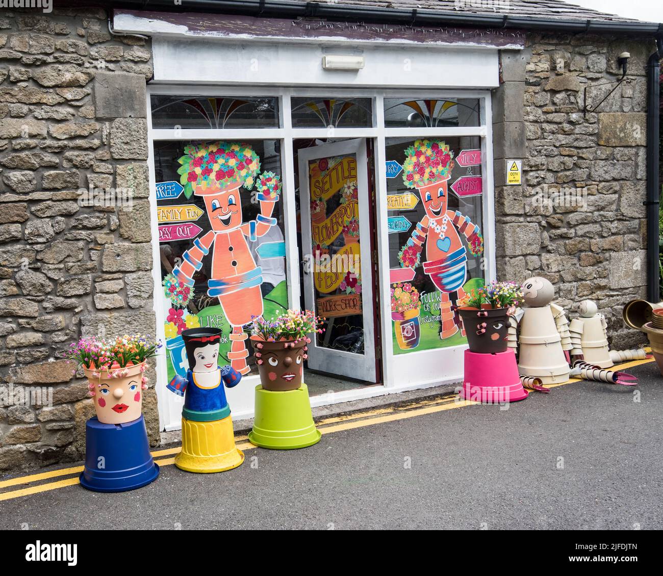 Settle Flowerpot Festival 2022 Stock Photo Alamy