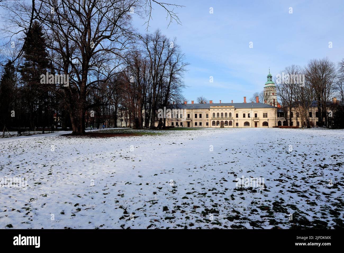 The Habsburg Palace in Żywiec, Zywiec, Poland, Beskidy, Cieszyn Silesia