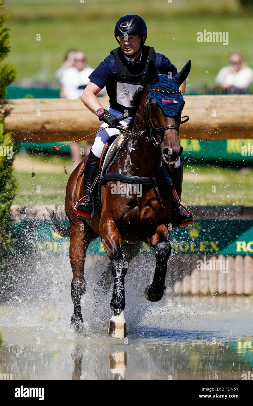 Aachen, Germany. 02nd July, 2022. Equestrian sport, eventing: CHIO ...