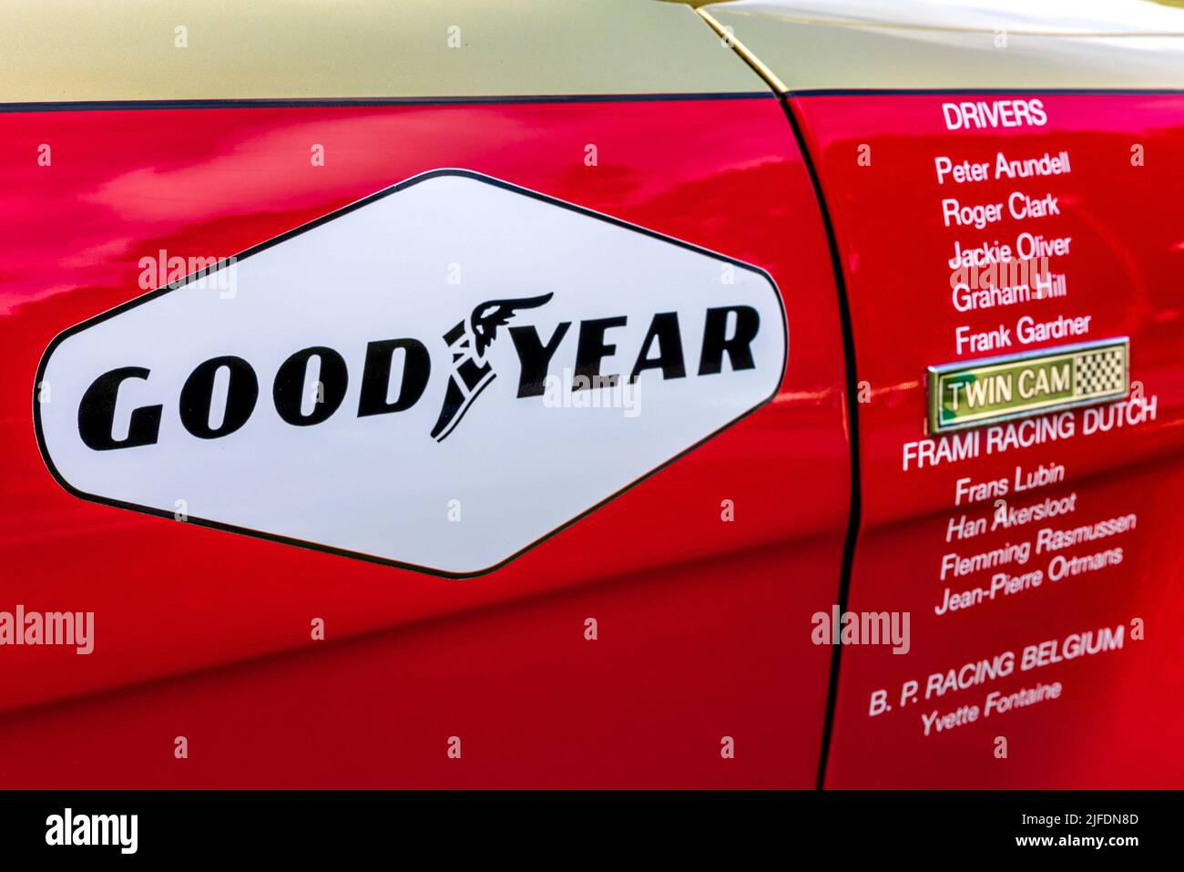 Alan Mann Racing Team - 1968 Ford Escort ‘XOO 346F’ on display at the ...