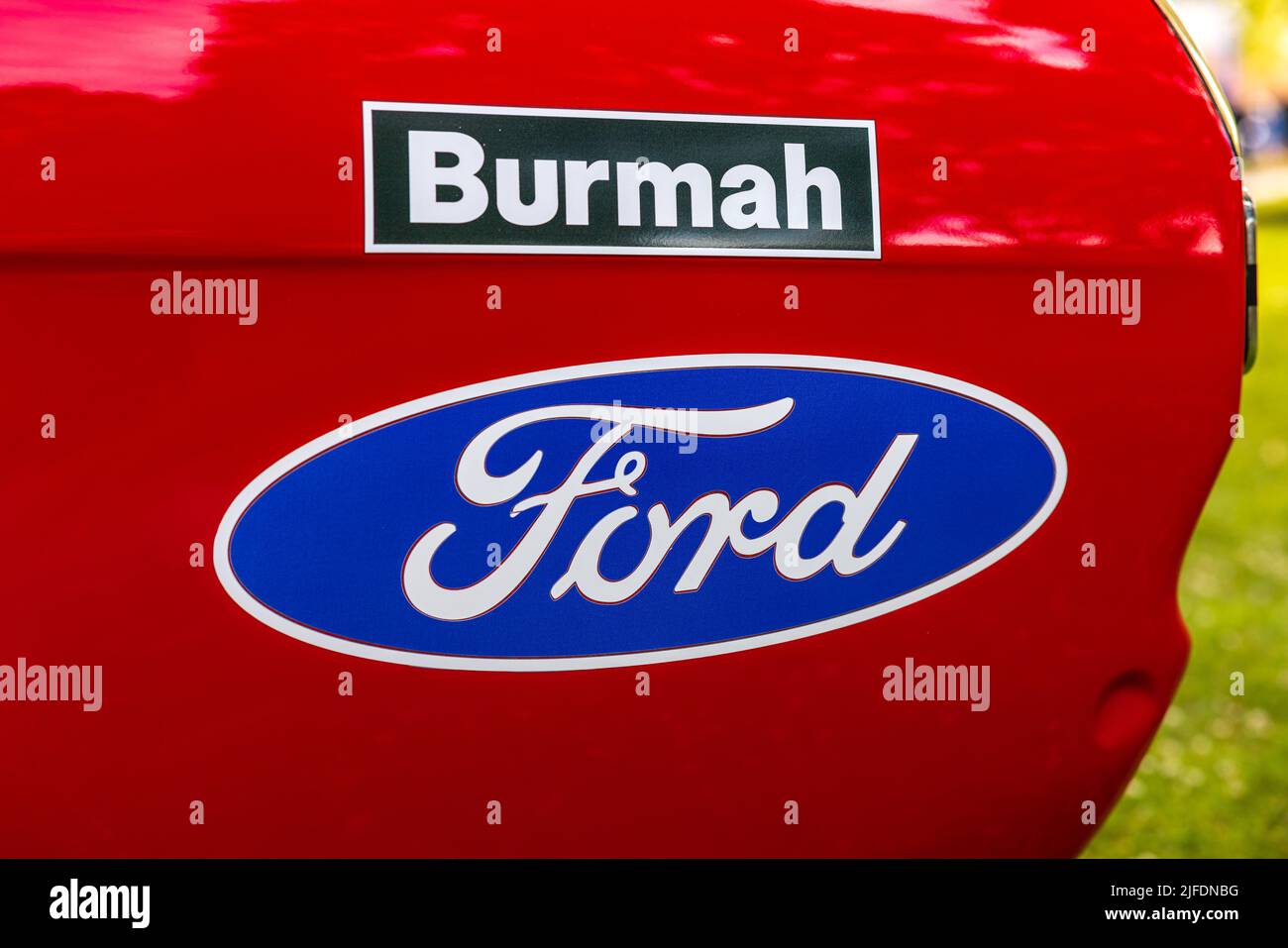 Alan Mann Racing Team - 1968 Ford Escort ‘XOO 346F’ on display at the ...