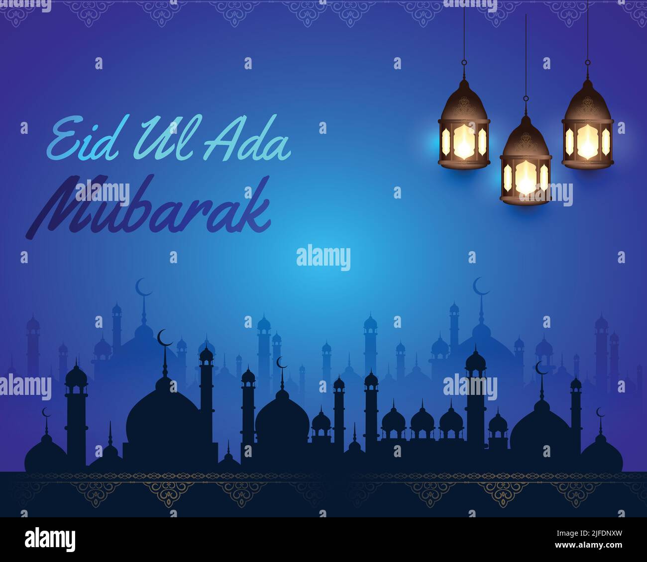 Eid greetings hi-res stock photography and images - Alamy