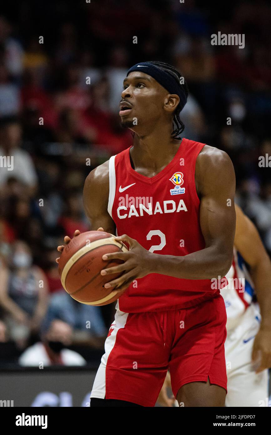 Shai Gilgeous-Alexander Excels in Exhibition Match With Canada