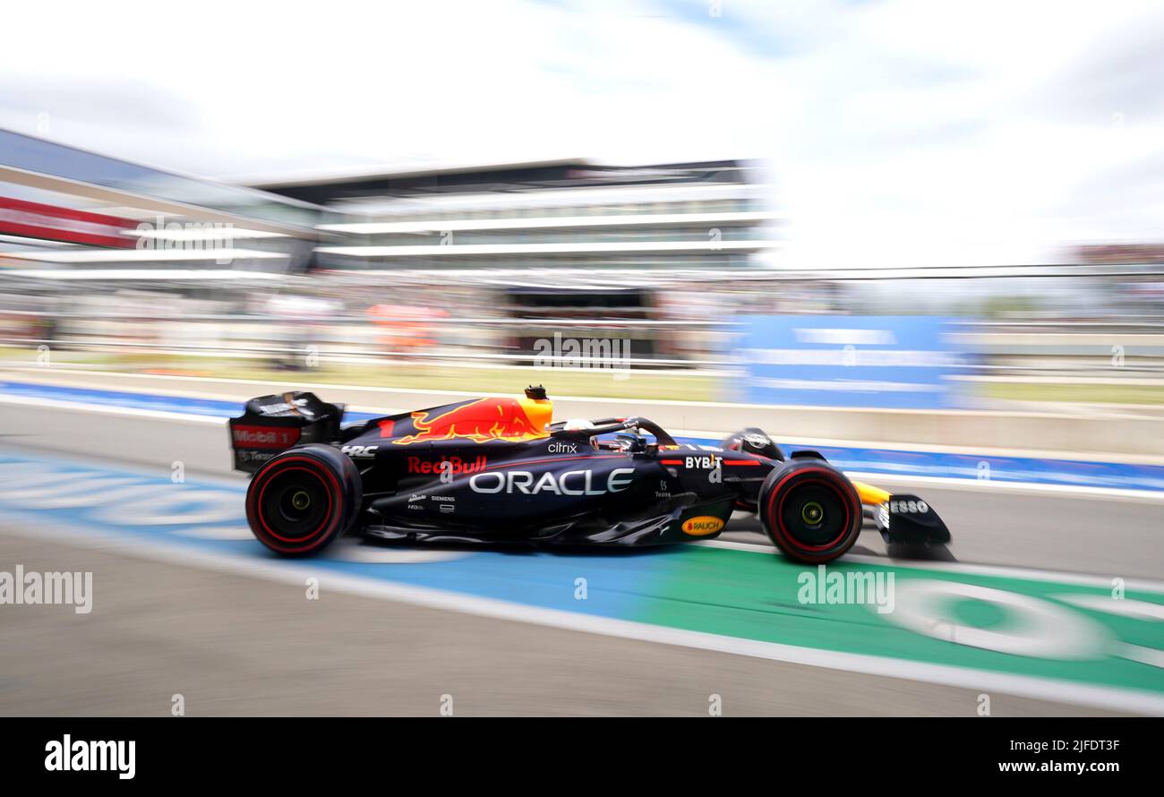 Red Bull's Max Verstappen ahead of the British Grand Prix 2022 at Silverstone, Towcester