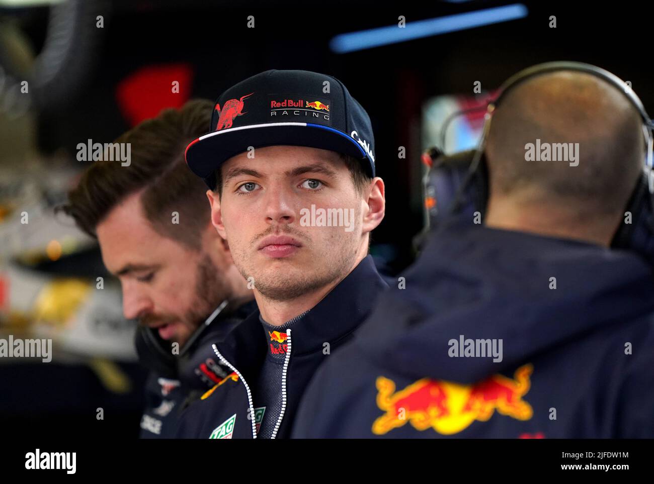 Red Bull's Max Verstappen ahead of the British Grand Prix 2022 at Silverstone, Towcester