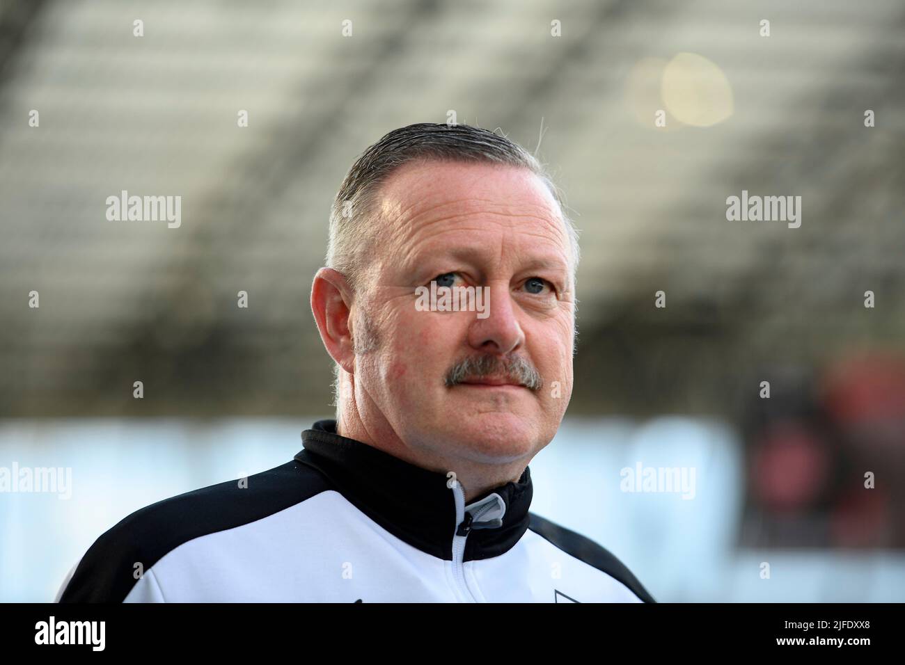 Sports director Roland VIRKUS (MG) Soccer test match RotWeiss Essen (E