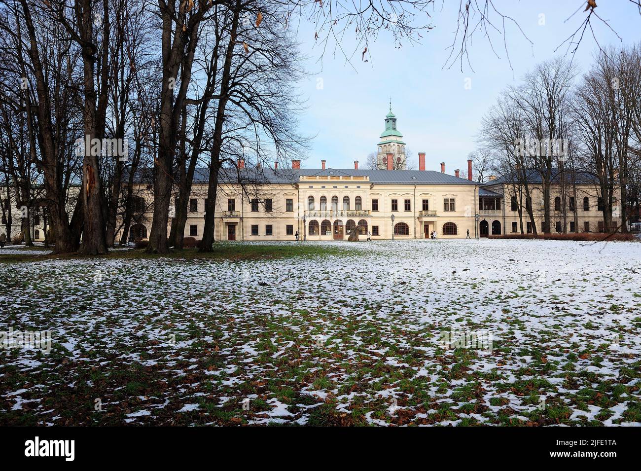 The Habsburg Palace in Żywiec, Zywiec, Poland, Beskidy, Cieszyn Silesia